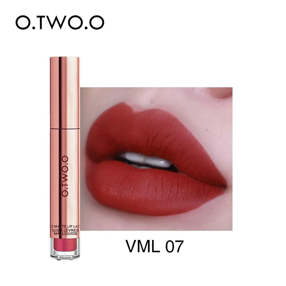 12 colors Cosmetics Makeup Lip Gloss, Long Lasting Waterproof Easy to Wear Matte Lipstick