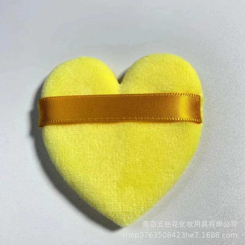 1pc Heart Shaped Powder Puff