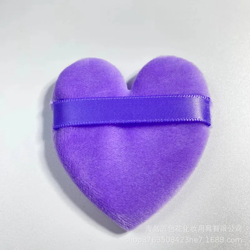 1pc Heart Shaped Powder Puff