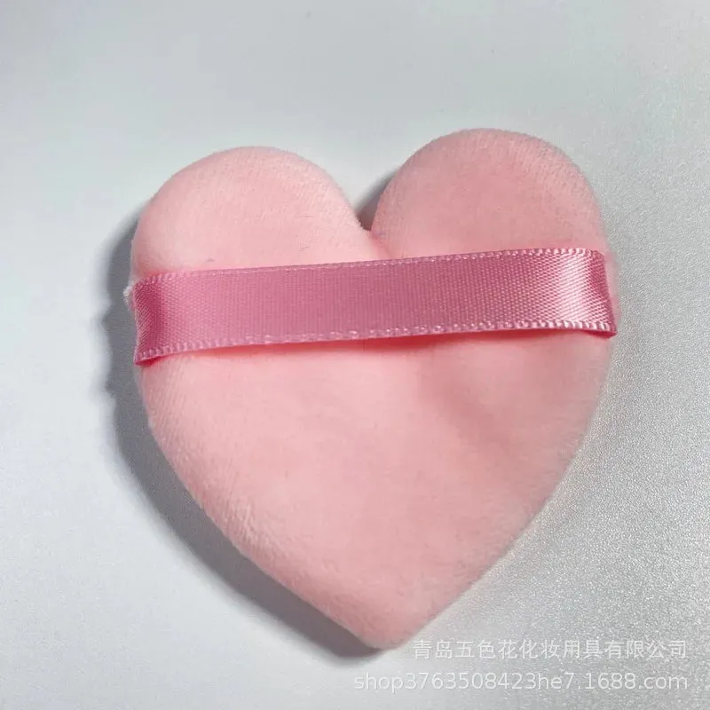 1pc Heart Shaped Powder Puff