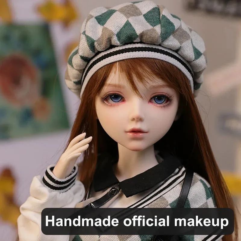 60cm BJD Doll for Girls | Designer Makeup, Rotatable Two-Colored Eyes, 1/3 Scale, Perfect Gift