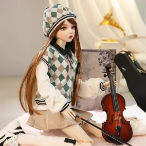 60cm BJD Doll for Girls | Designer Makeup, Rotatable Two-Colored Eyes, 1/3 Scale, Perfect Gift