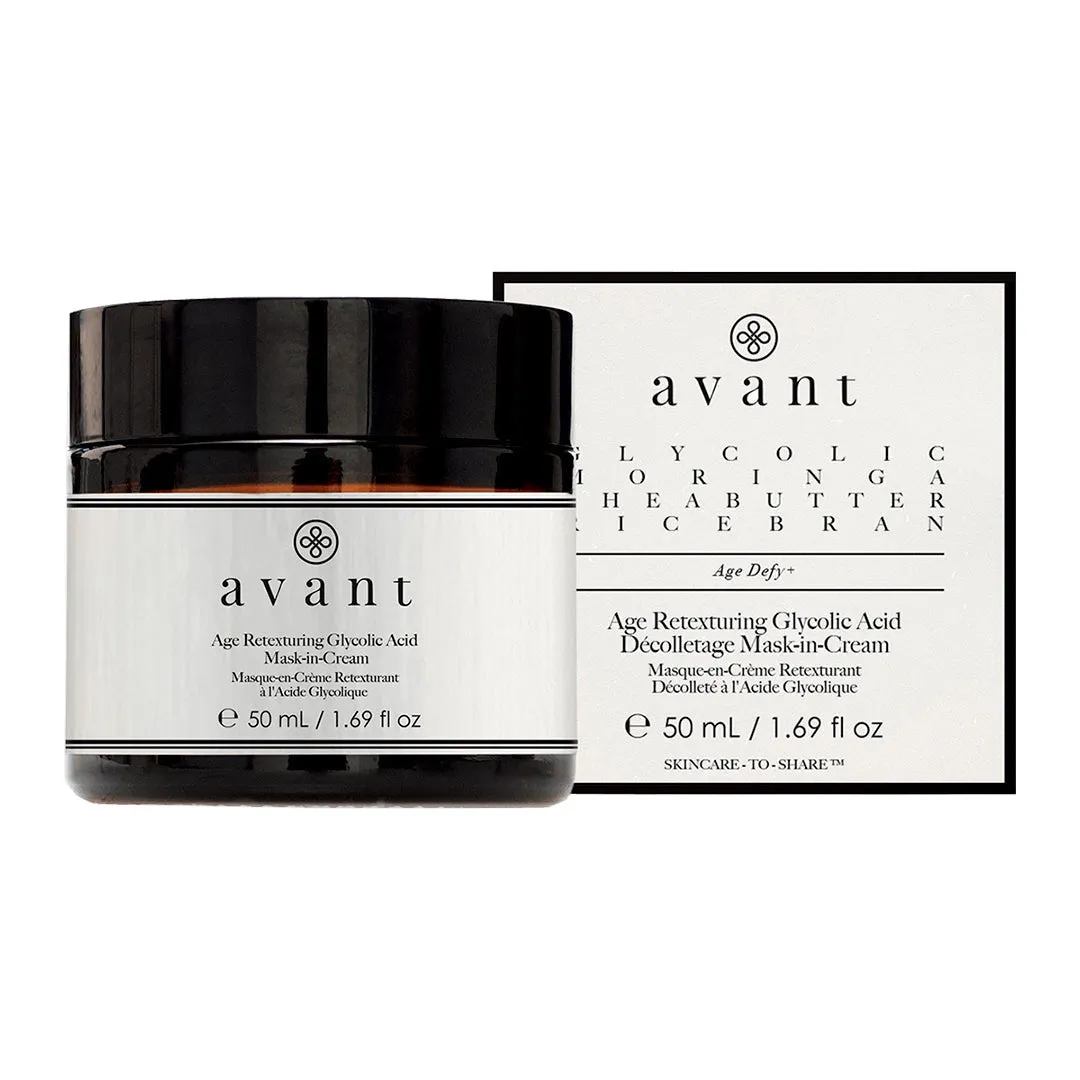 Avant Age Retexturing Glycolic Acid Mask-in-Cream