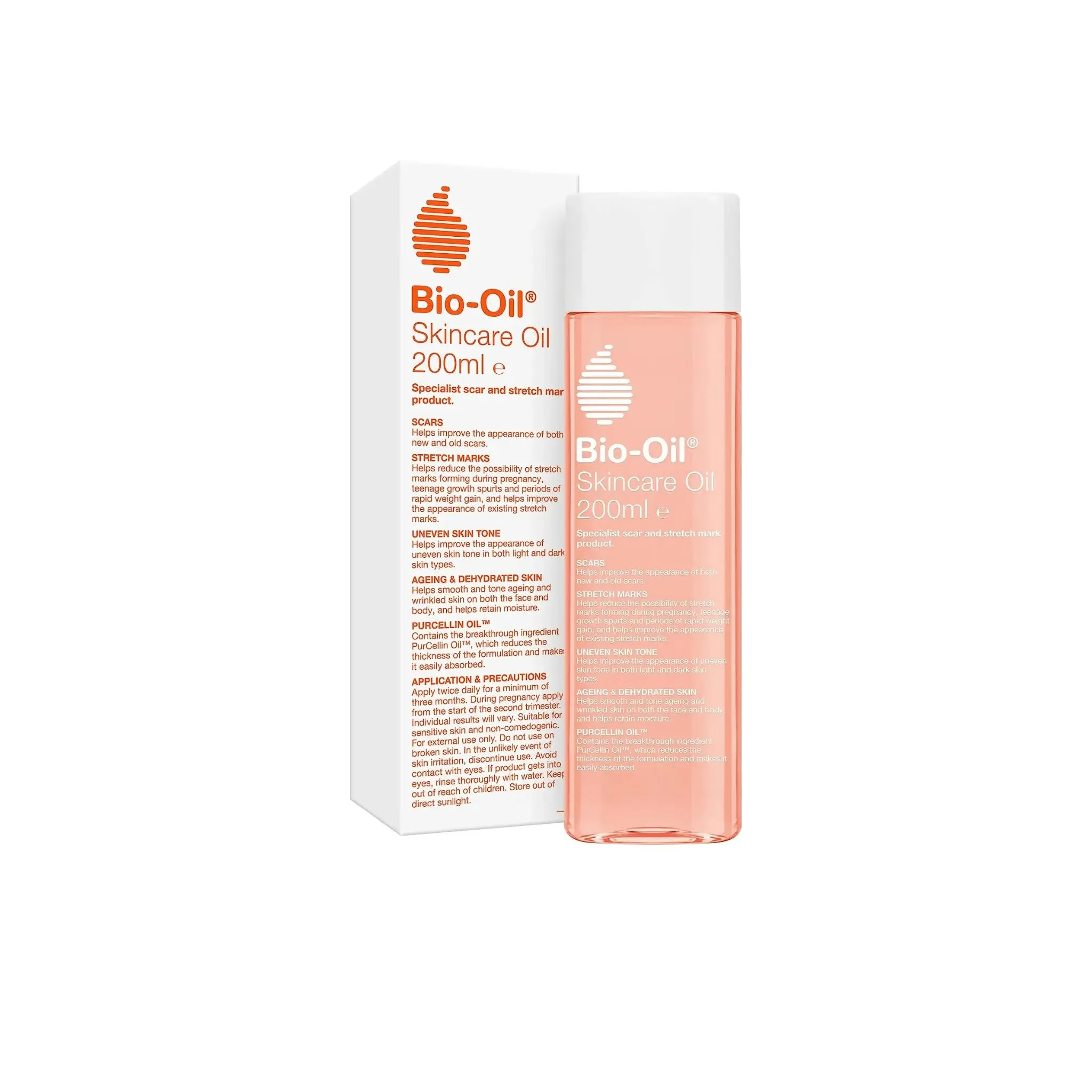 Bio-Oil Scar Treatment Hydrating Dry Skin- 200ml Oil