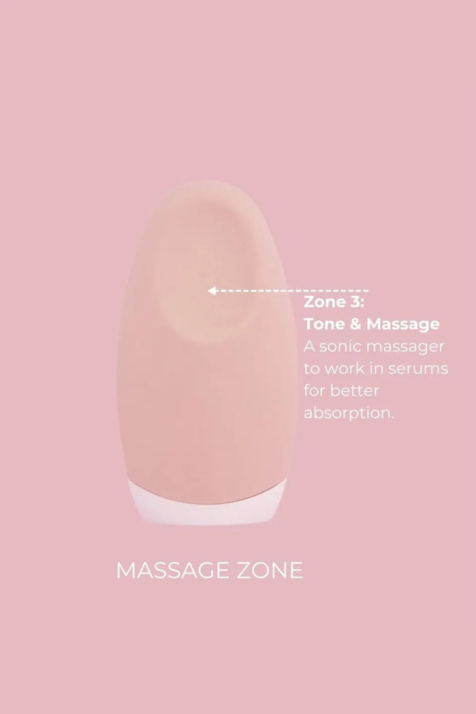 Blush 2 in 1 Sonic Facial Cleanser