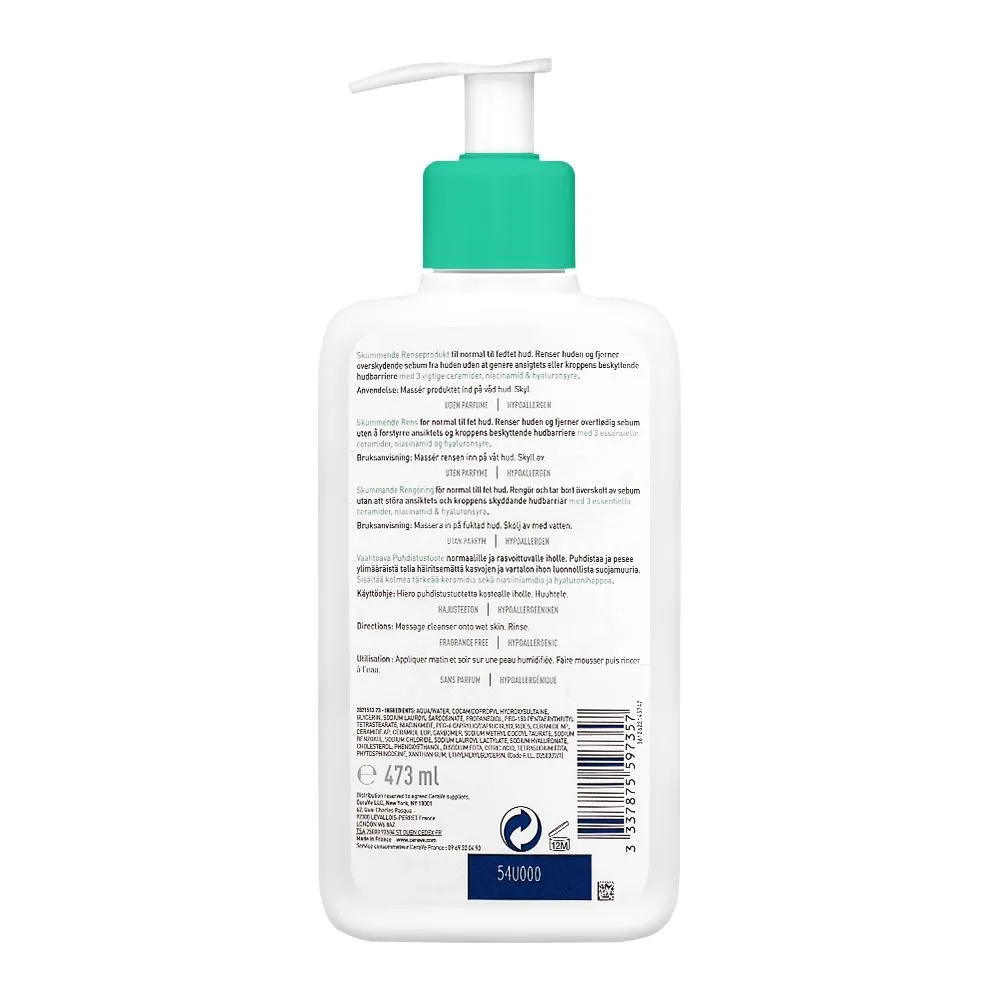 Cerave Foaming Facial Cleanser 437Ml