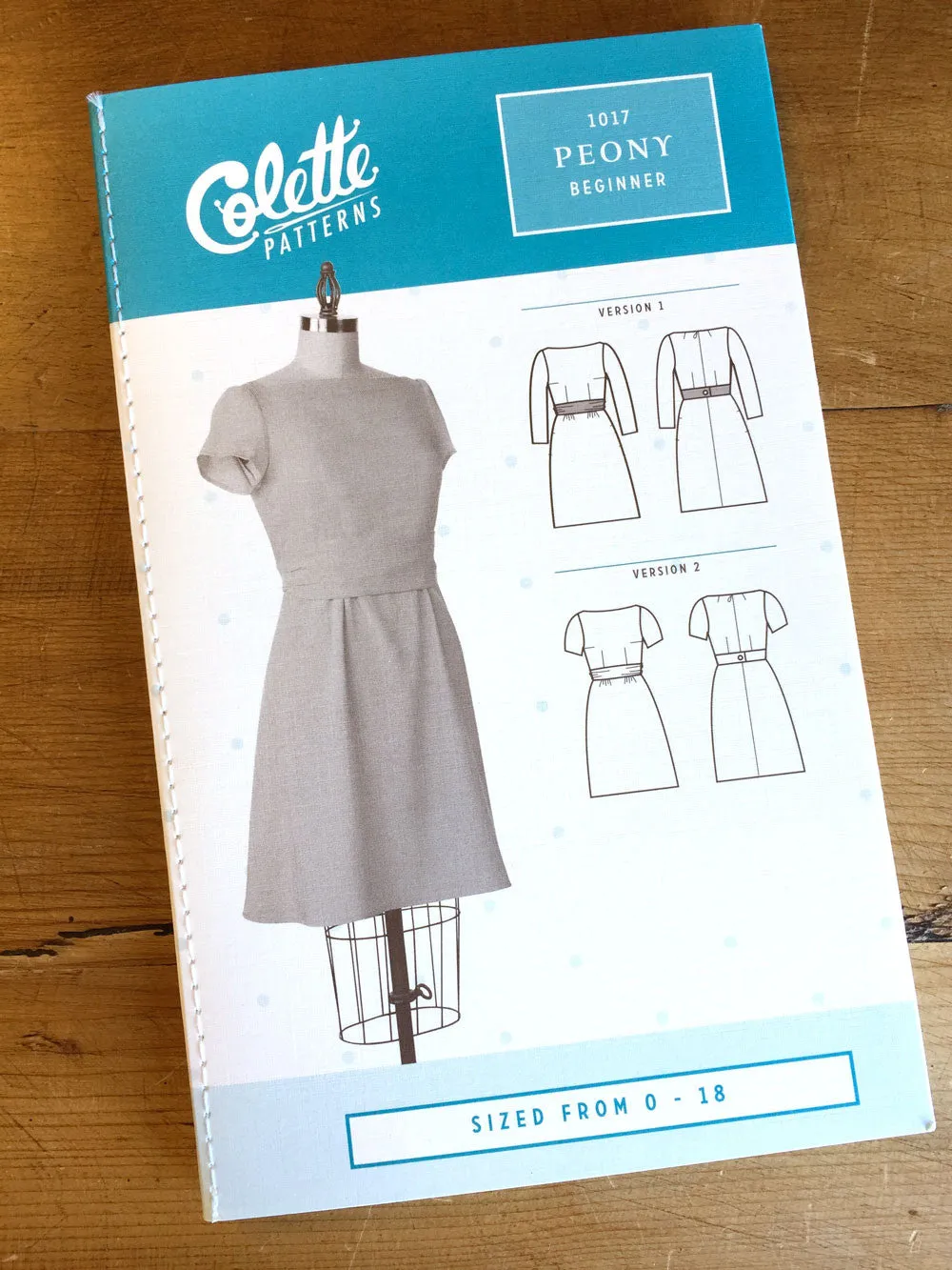 Complete introduction to dressmaking - Colette Peony Dress - 3 day course [Sun 11/18/25th September]