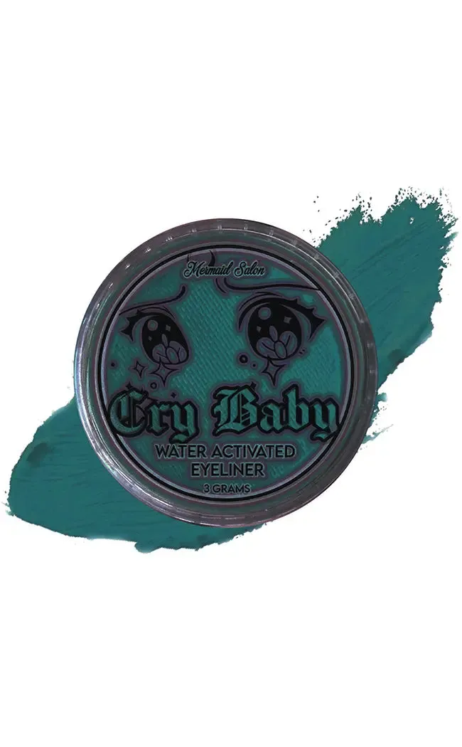 Cry Baby Water Activated Eyeliner | Utopia | Dark Green