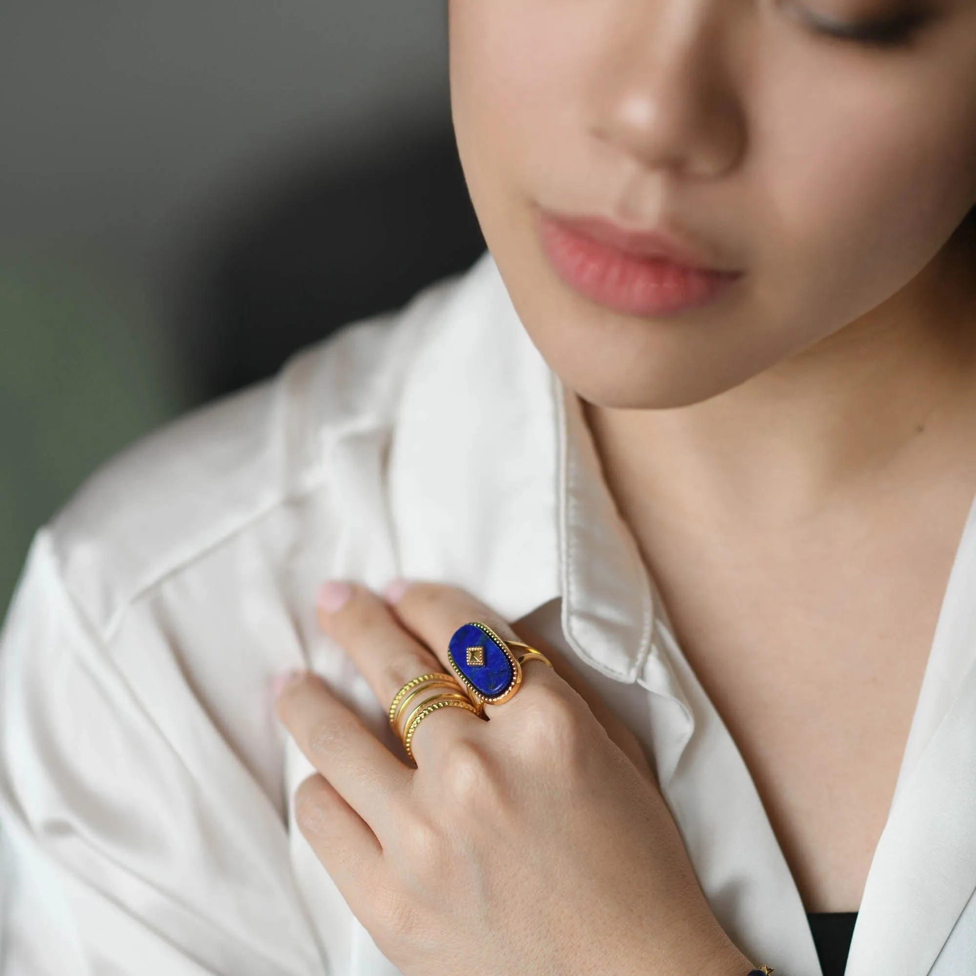 Ellowyn Lapis Lazuli Ring