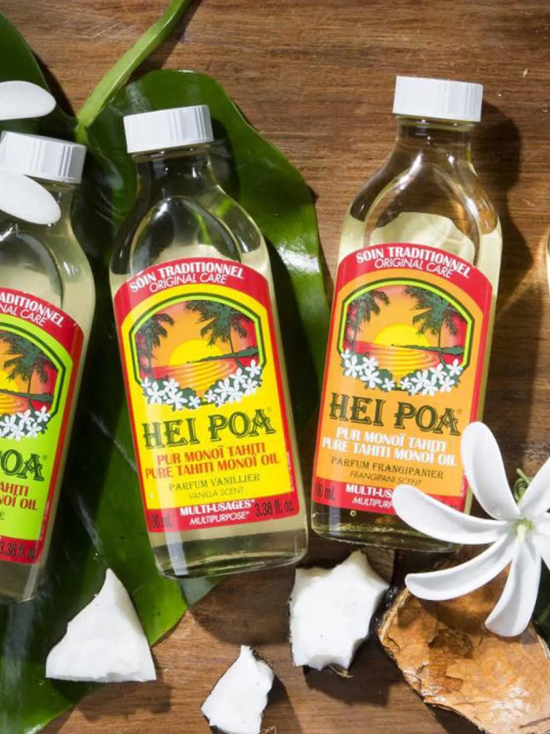 Hei Poa Pure Tahiti Monoi Oil Frangipani