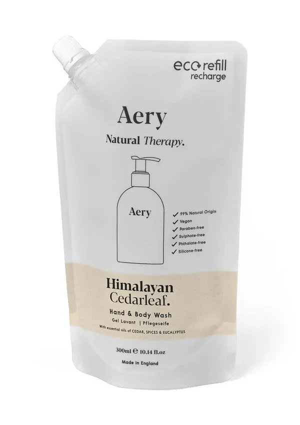 Himalayan Cedarleaf Hand & Body Wash Refill - Cedar Patchouli and Lemon - Aery Living