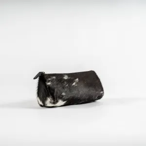 Leather and Cowhide Pouch