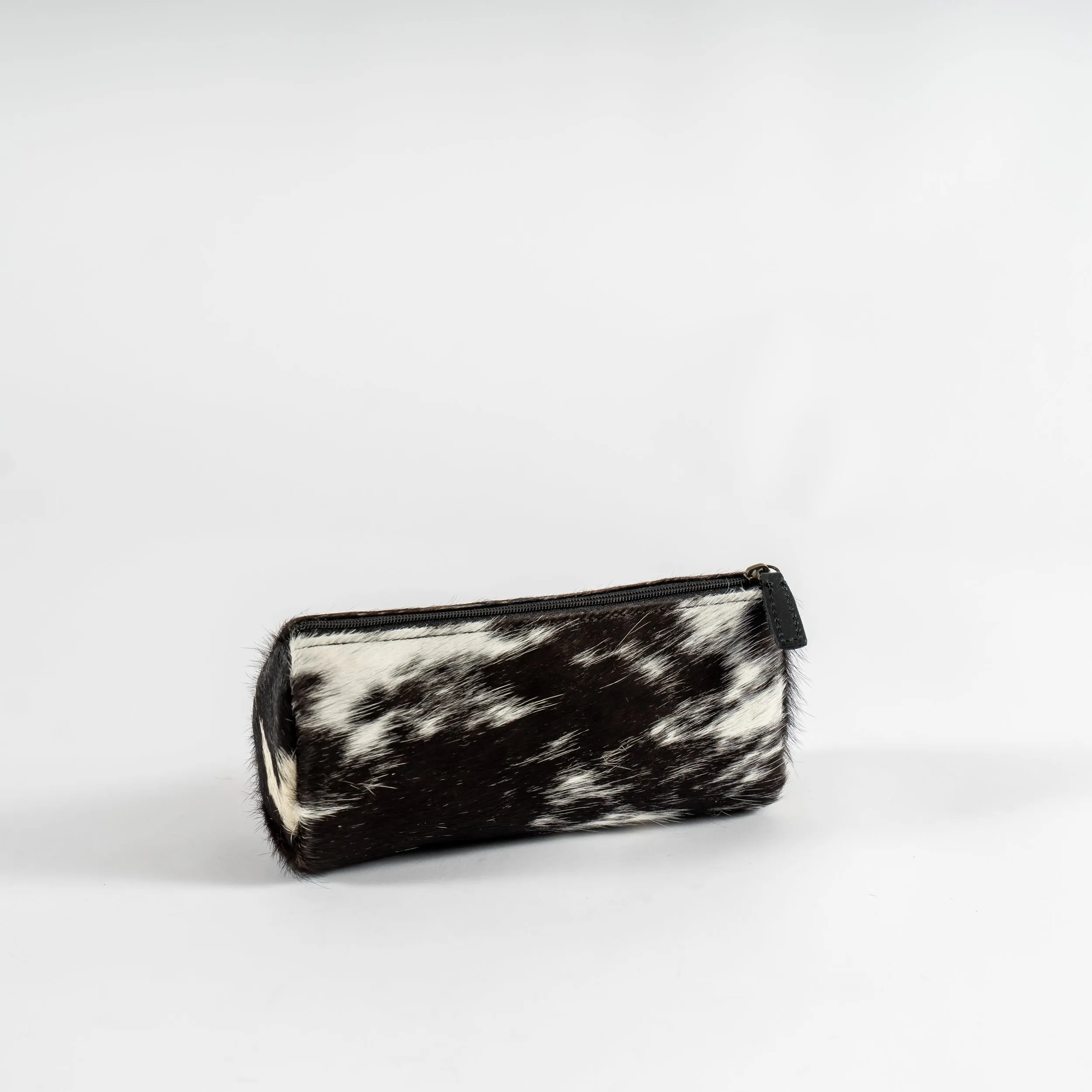 Leather and Cowhide Pouch