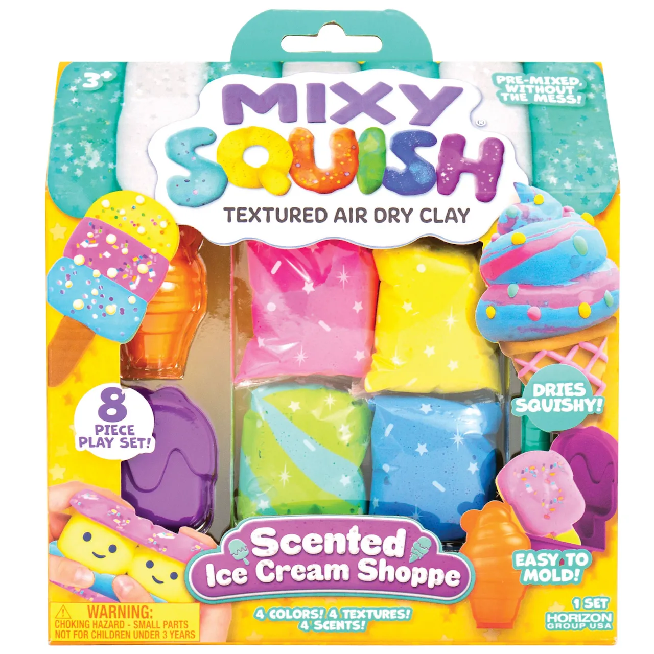 Mixy Squish Scented Ice Cream Shoppe Toy