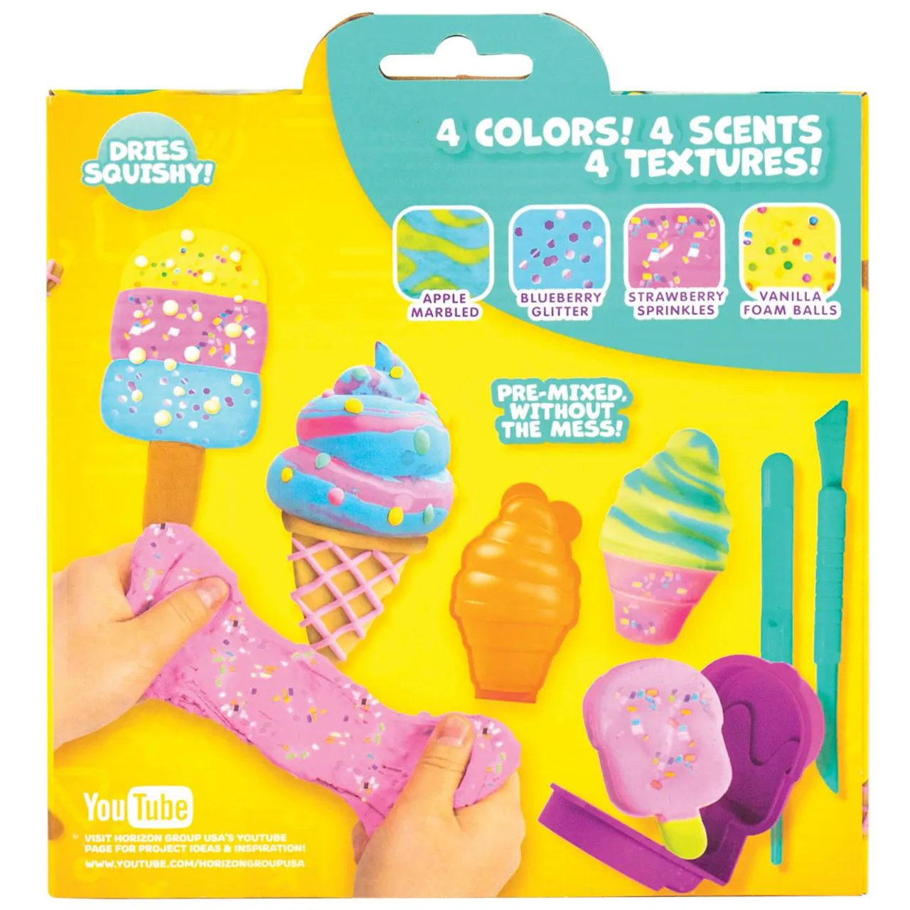 Mixy Squish Scented Ice Cream Shoppe Toy