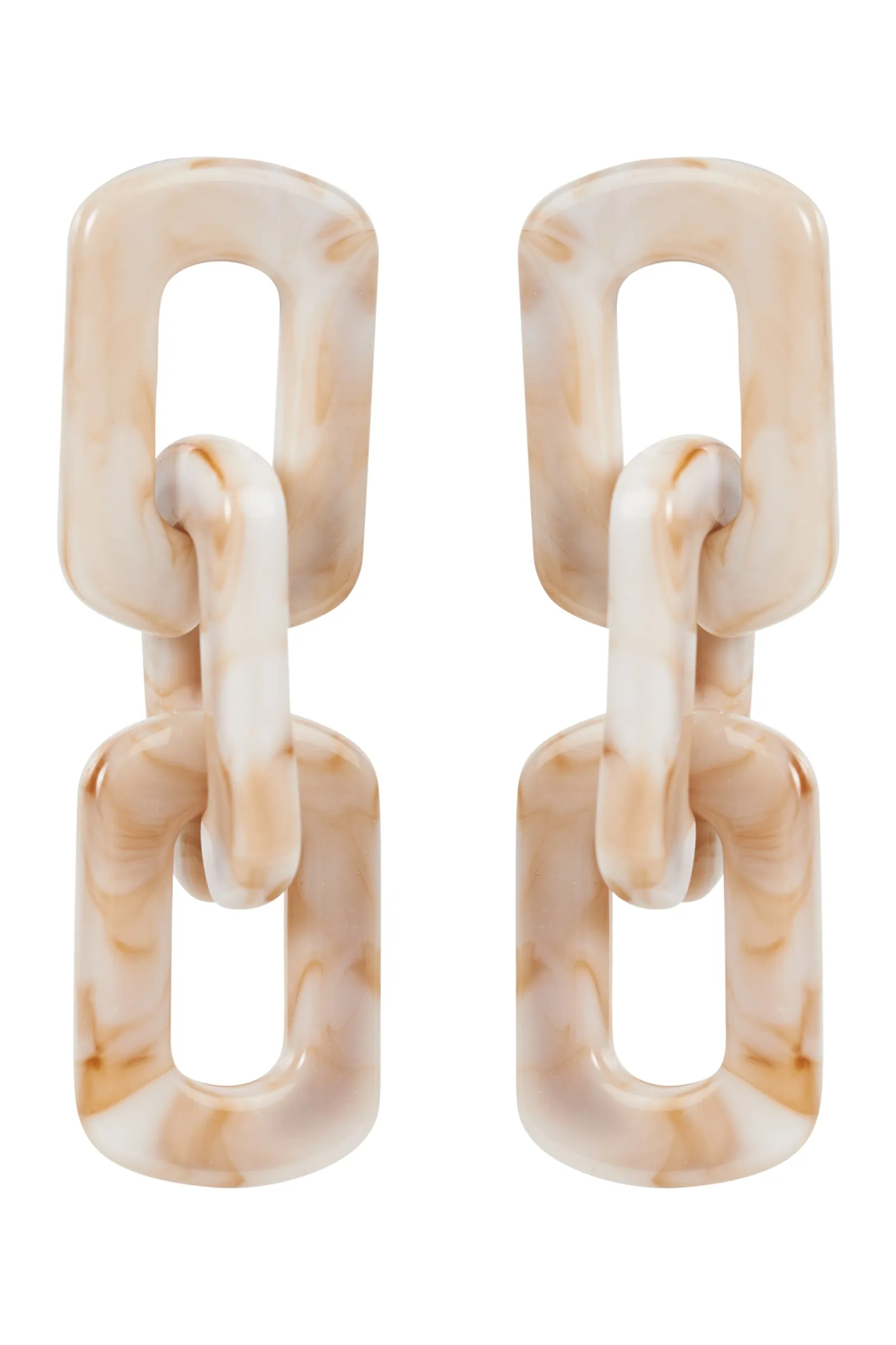 Mohave Link Earring - Oyster