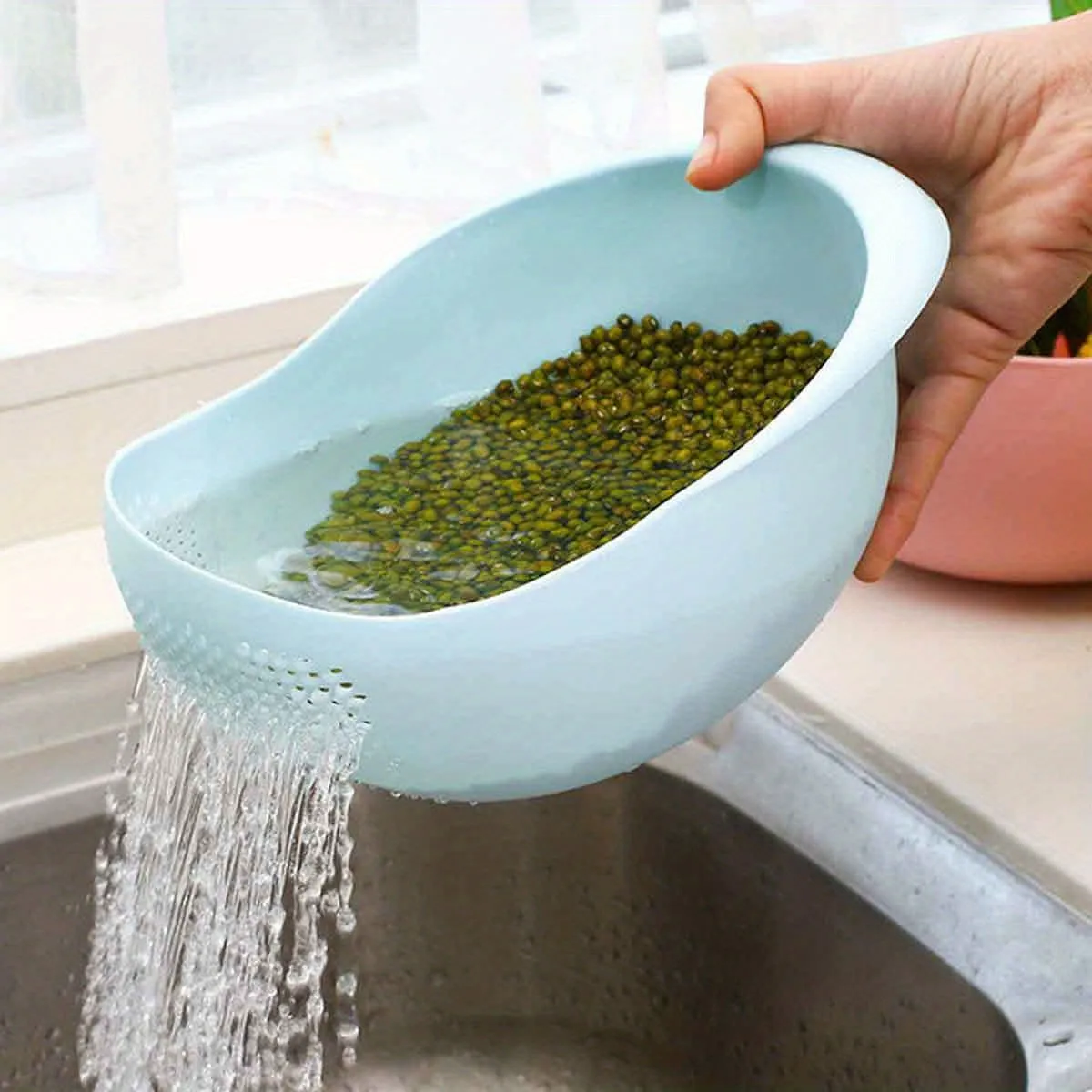 Multipurpose Kitchen Washing Basket Basin Ideal for Various Tasks