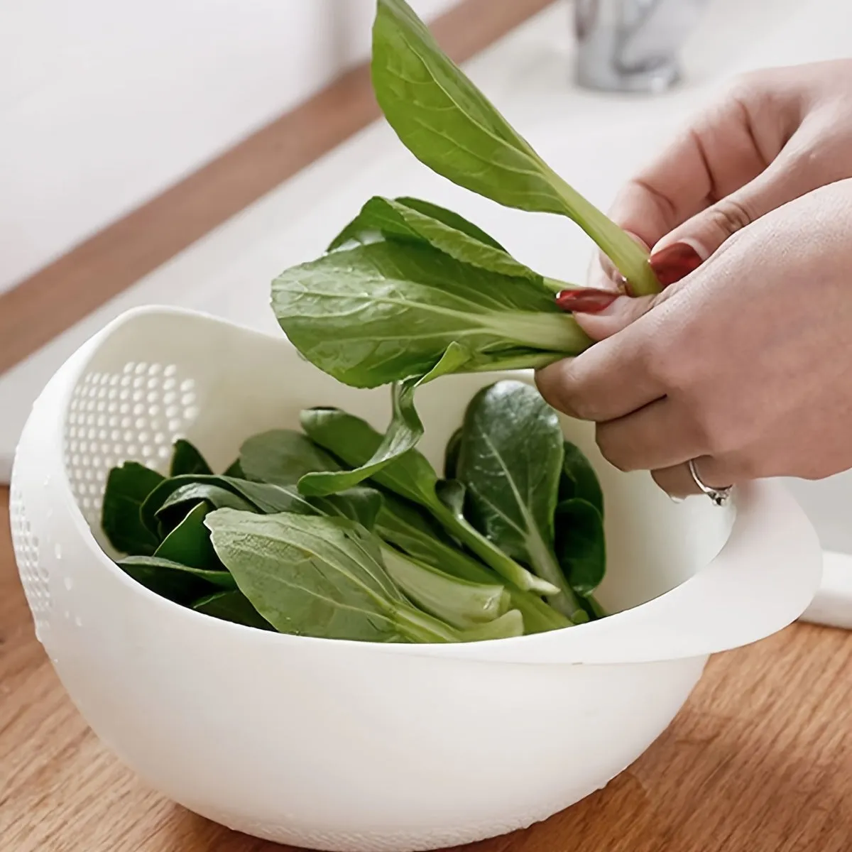 Multipurpose Kitchen Washing Basket Basin Ideal for Various Tasks