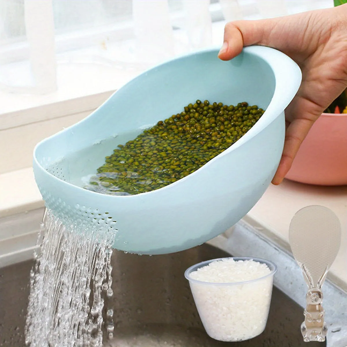 Multipurpose Kitchen Washing Basket Basin Ideal for Various Tasks