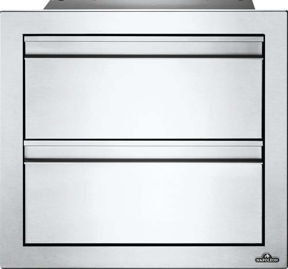 Napoleon Built-In 18" X 16" Double Drawer BI-1816-2DR