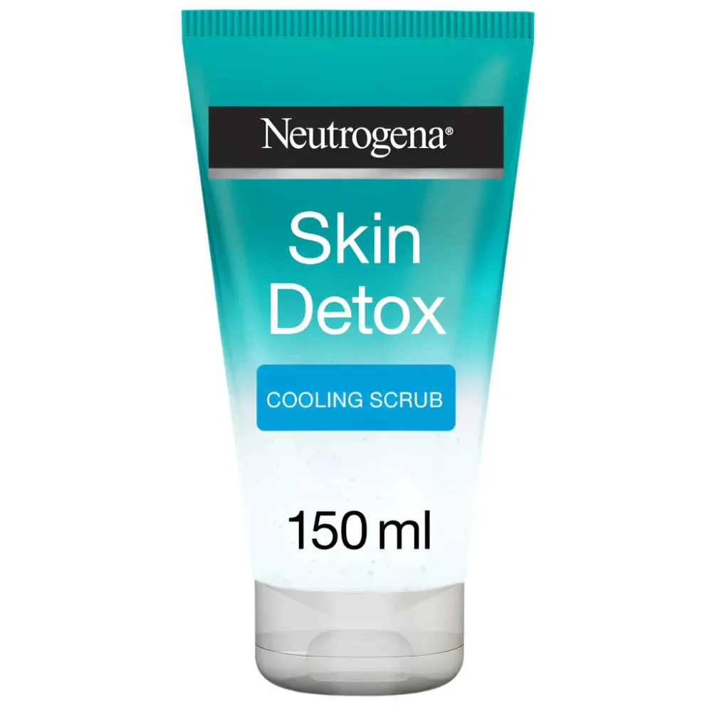 Neutrogena Face Scrub, Skin Detox, Cooling, 150ml