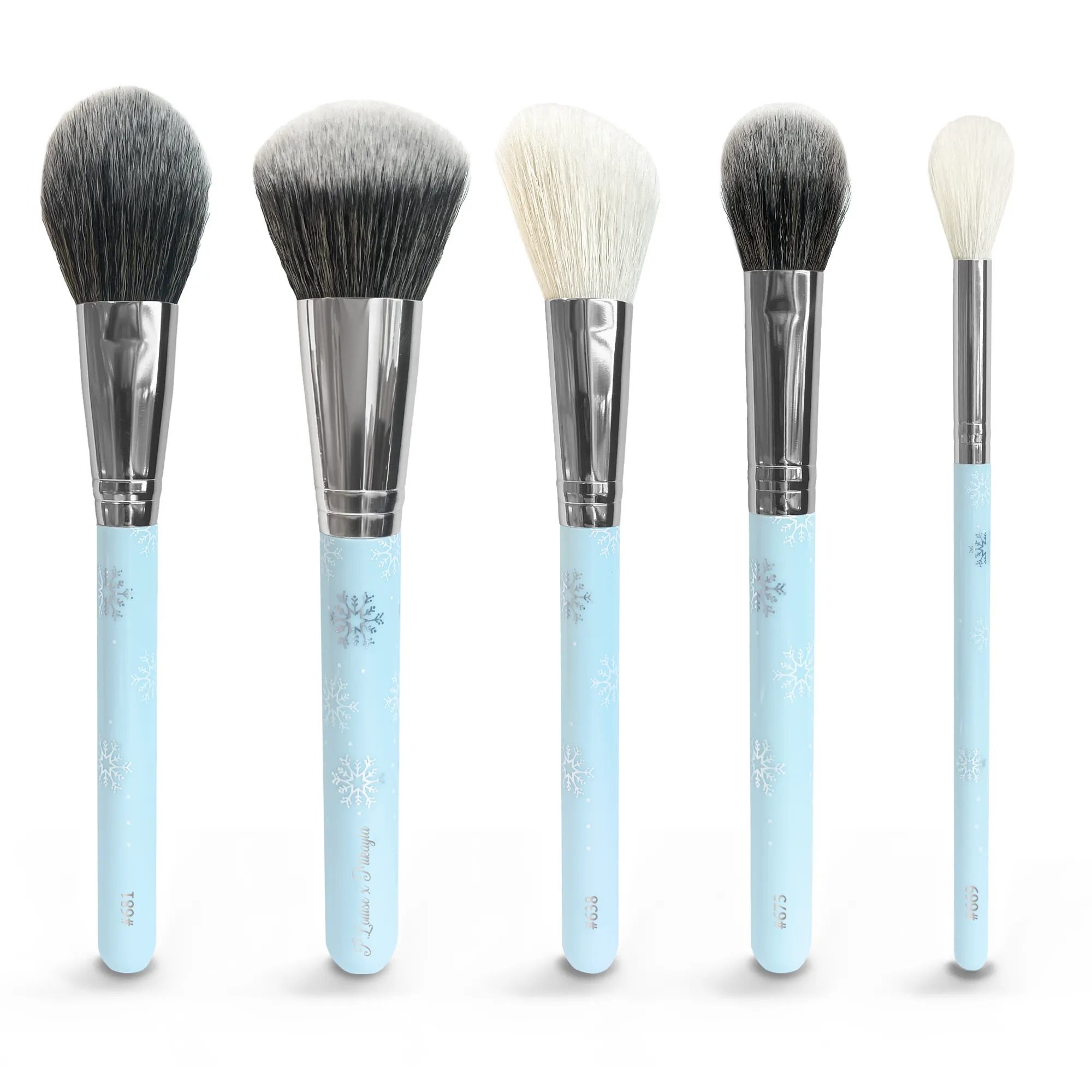 Upgraded P.Louise x Mikayla 10-Piece Blended Memories Precision Brush Set