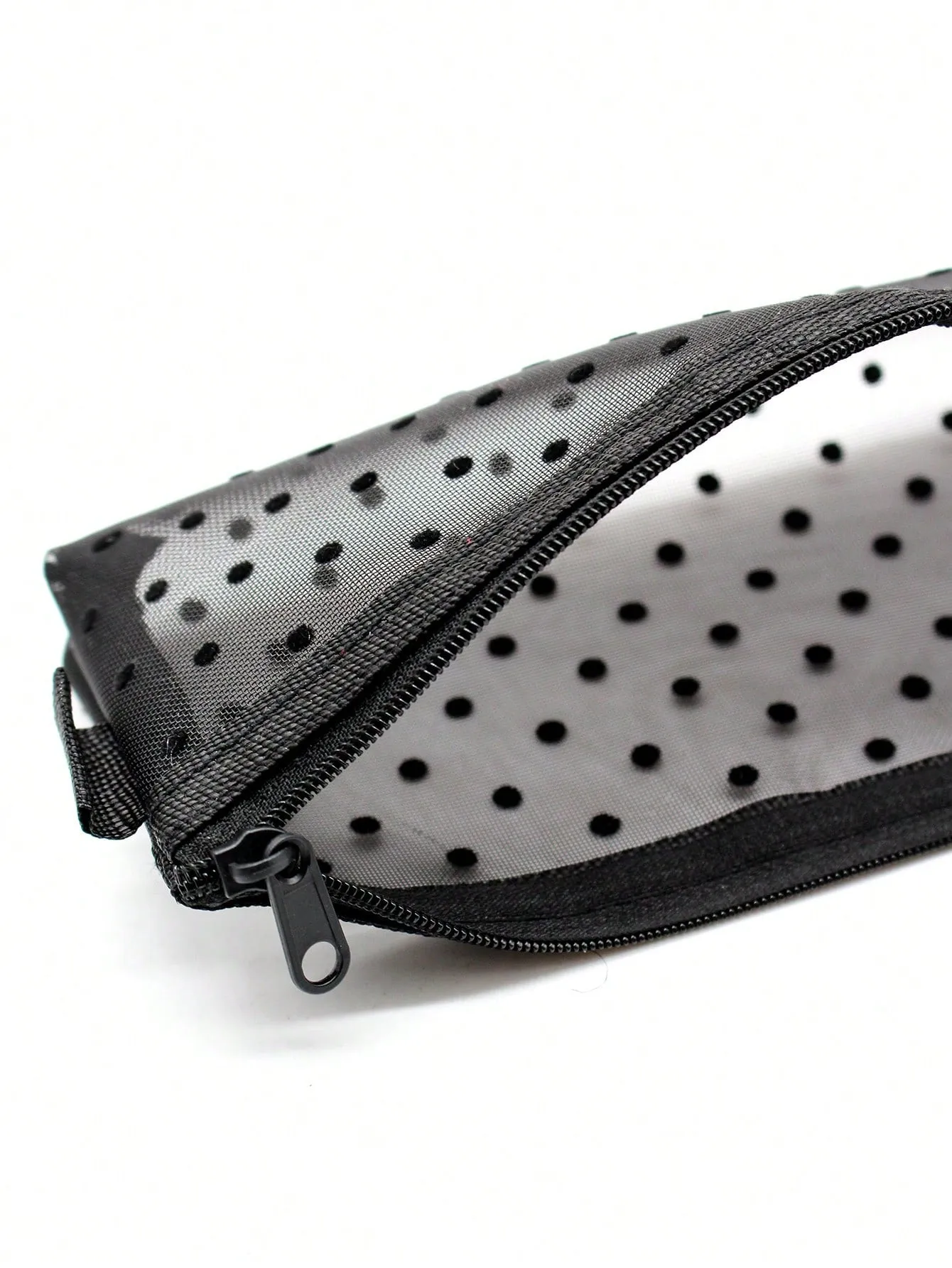 Polka Dot Print Makeup Bag Cosmetic Organizer Toiletries Bag Makeup Organizer