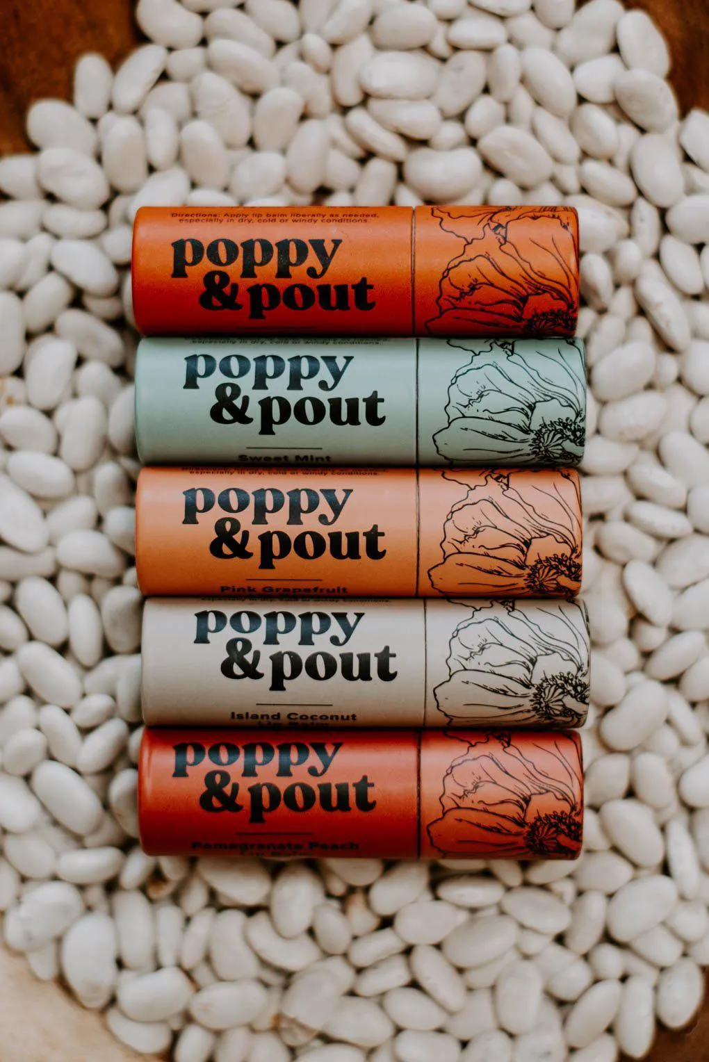 Poppy & Pout Island Coconut Lip Balm