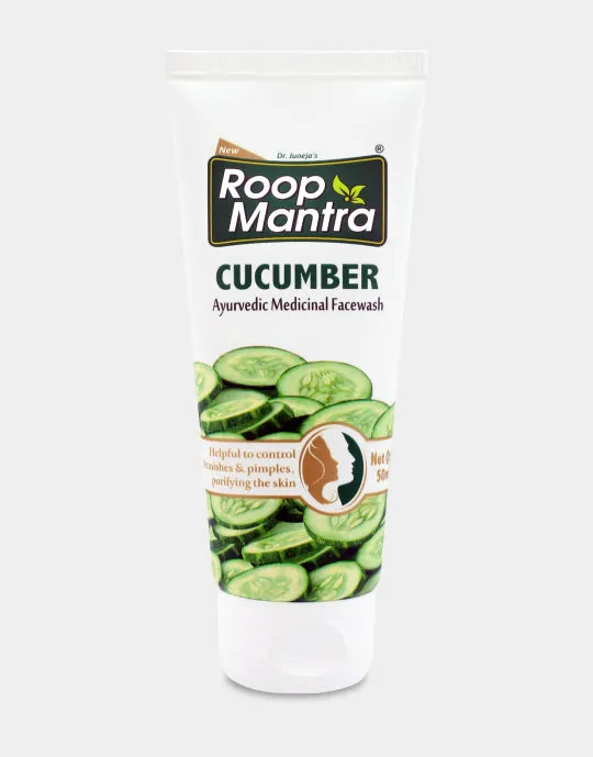 Roop Mantra Ayurvedic Cucumber Face Wash - 50ml