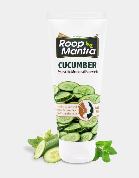 Roop Mantra Ayurvedic Cucumber Face Wash - 50ml