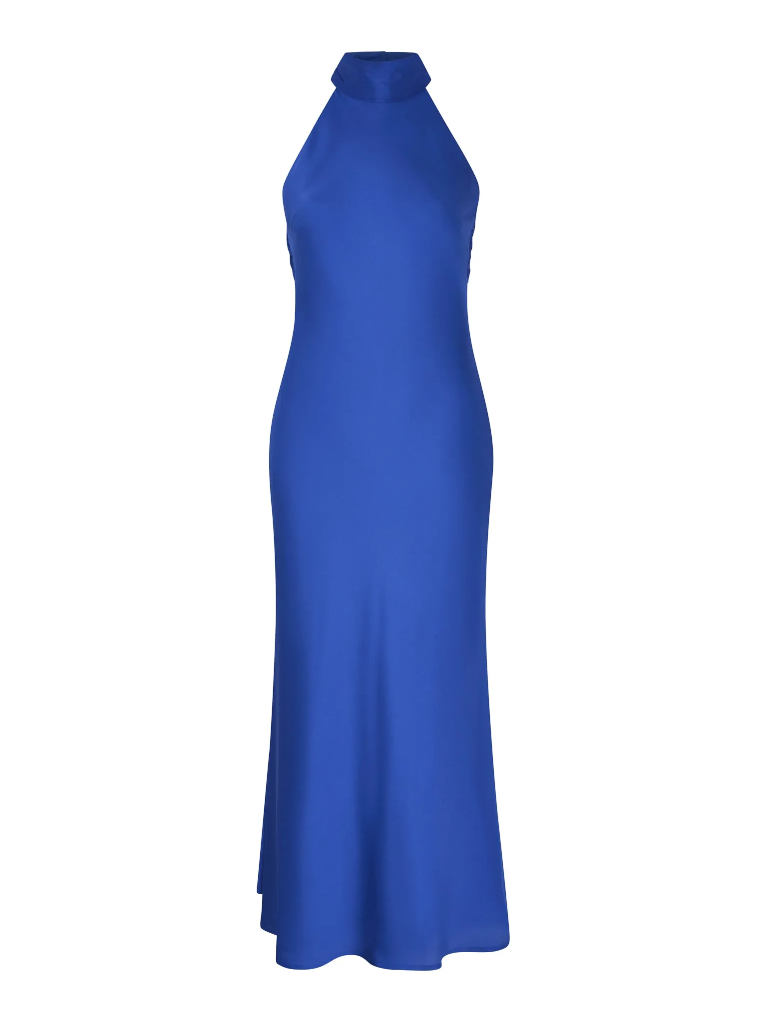 Seychelles Drape Back Detail Dress in Navy