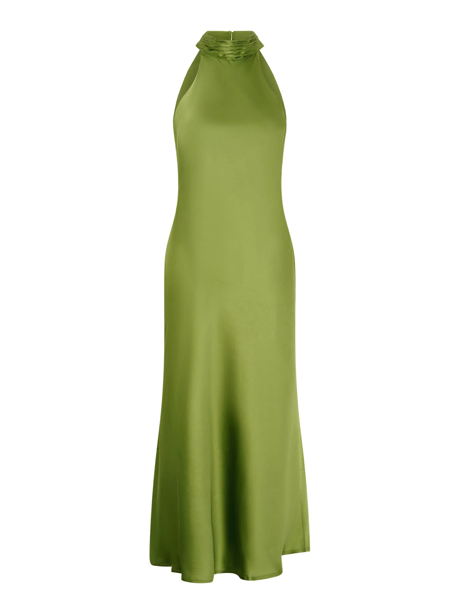 Seychelles Drape Back Detail Dress in Sage