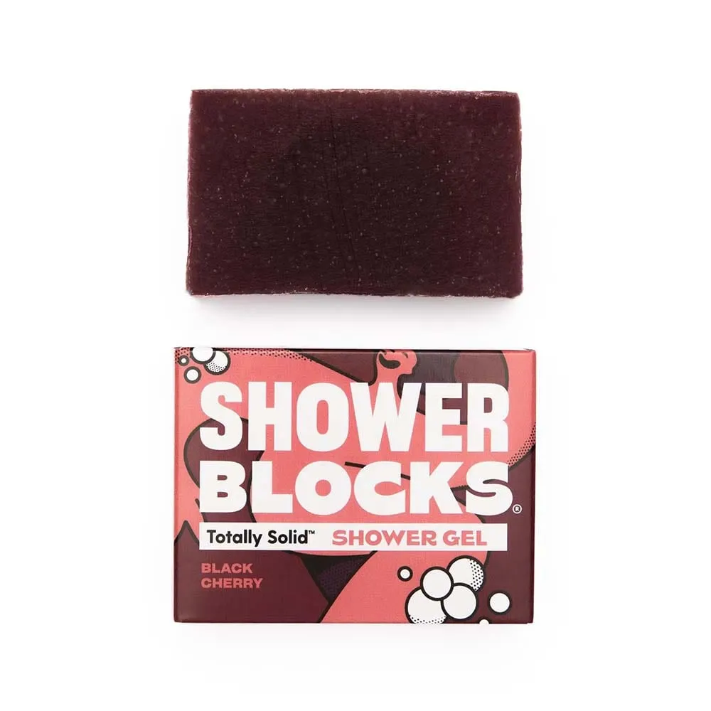 Shower Blocks Black Cherry Solid Shower Gel