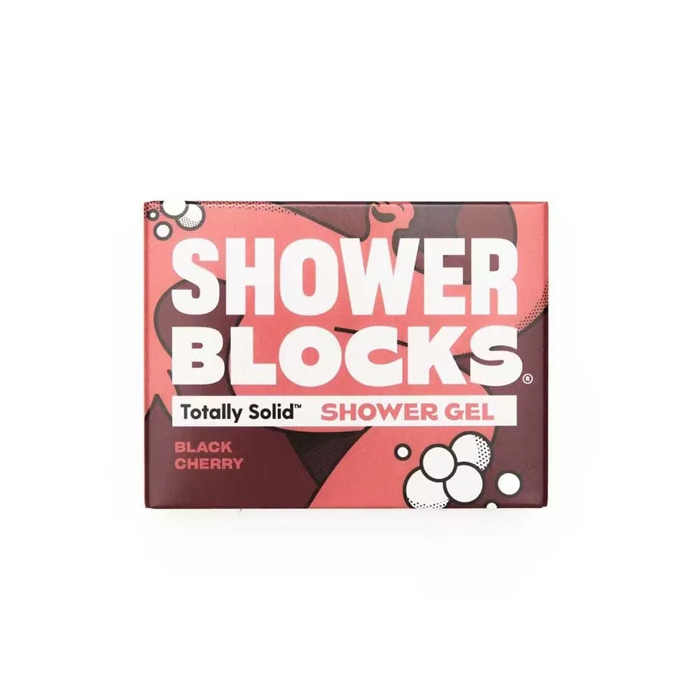 Shower Blocks Black Cherry Solid Shower Gel