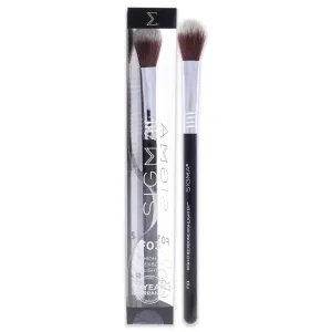 Sigma Beauty Professional F03 High Cheekbone Highlighter and Contouring Synthetic Face Makeup Brush with Sigmax fibers for Buffing and Highlighting Nose, Chin and Cheekbones