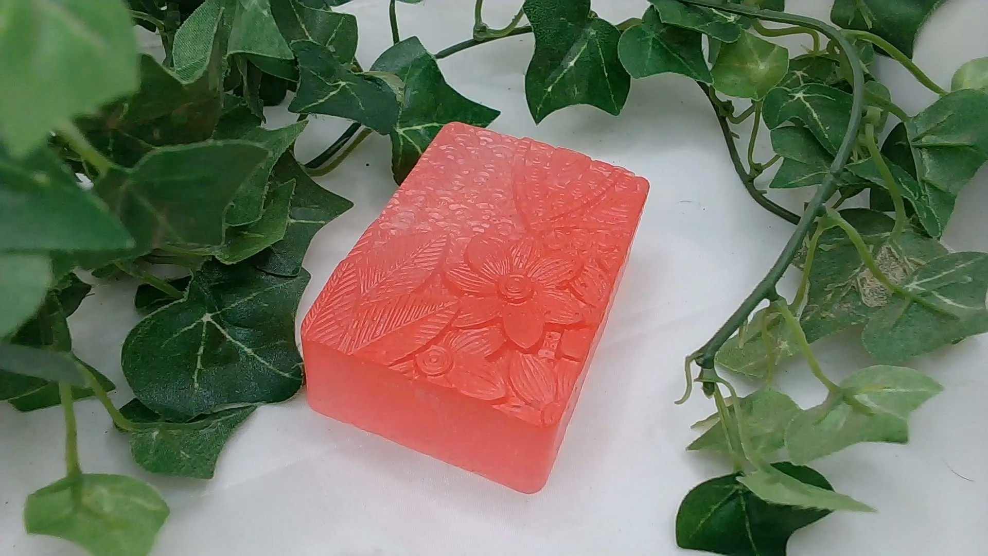 Strawberry Peach in Glycerin Soap