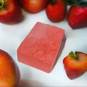 Strawberry Peach in Glycerin Soap