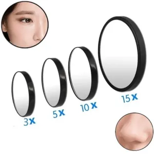 Suction Cup Magnifying Mirror for Flawless Makeup Application  5X10X15X