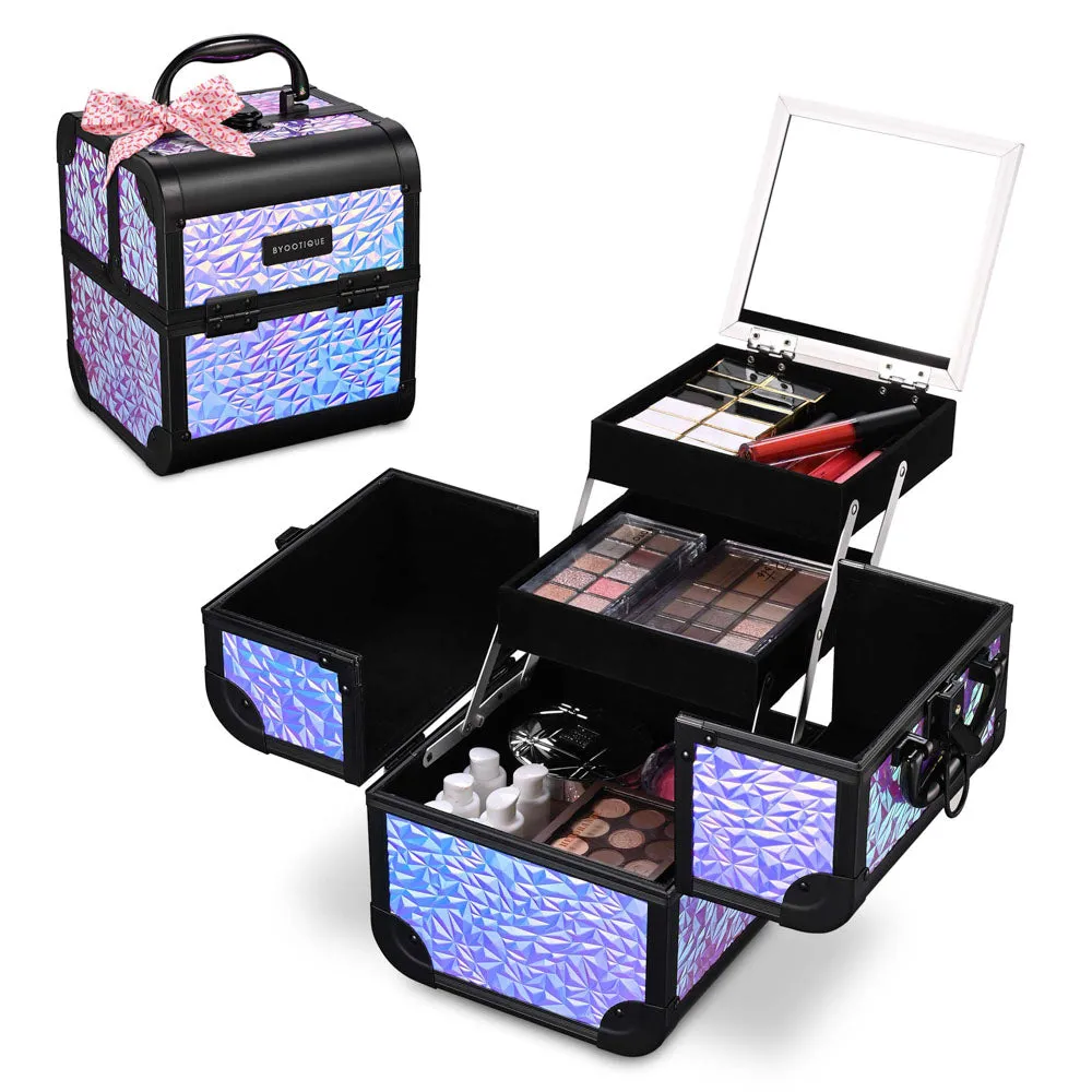 TheLAShop Mermaid Rolling Makeup Case Set(3)