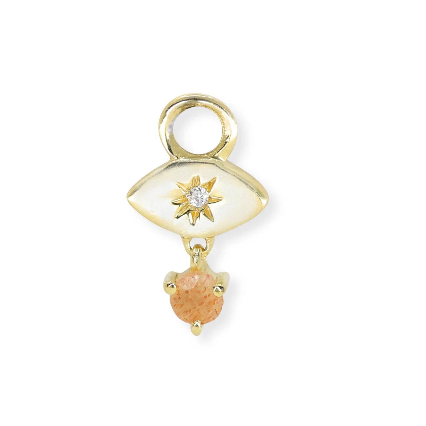 Vega Sunstone Gold Charm